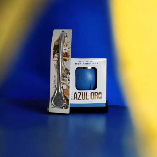 Producto - COMBO MATE IMPERIAL DE BOCA CON BOMBILLA PICO LORO