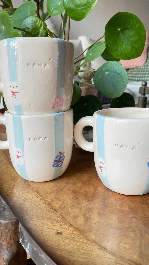 Producto - 3 Tazas navidad sin oro