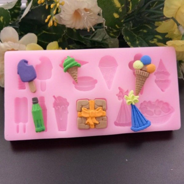 Producto - Molde mini figuras y helados