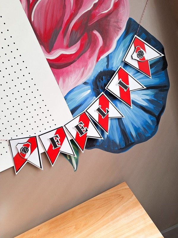 Producto - BANDERIN 3D X LETRA PERSONALIZADO