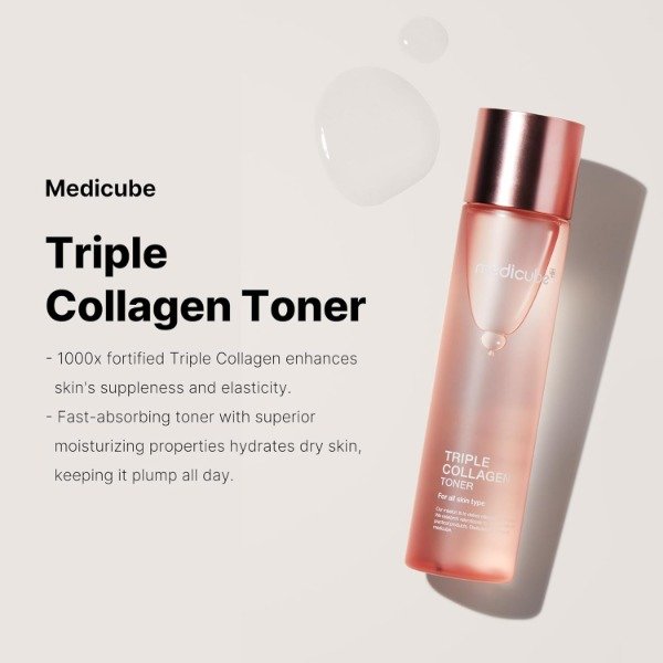 Producto - medicube Triple Collagen Toner 4.0 140ml - 1