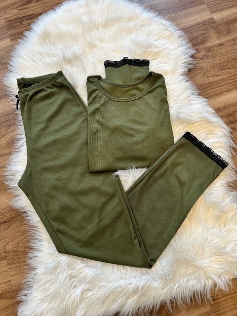 Producto - Morley manga larga verde oscuro talle 2