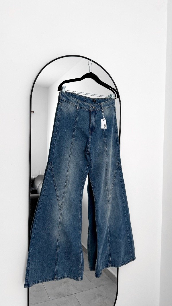 Producto - Jeans WIDE LEG tiro medio - Orlando