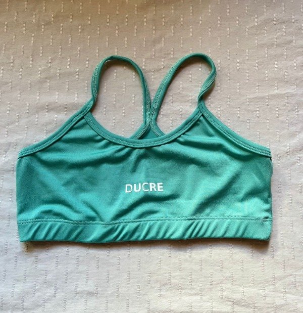 Producto - Top tiras finas lycra VERDE hawai