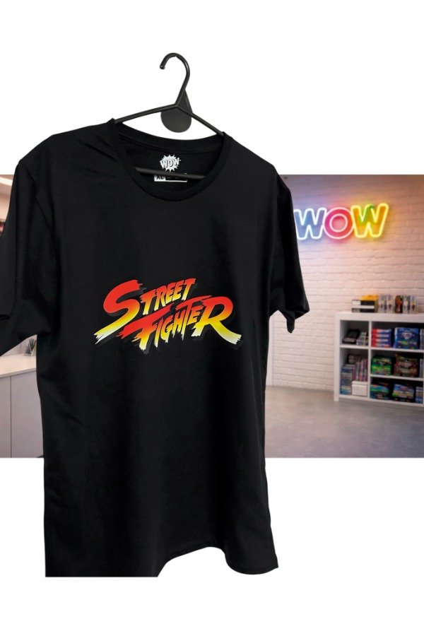 Producto - Remera Street Fighter Ryu en la espalda