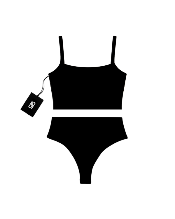 Producto - Conjunto Top Y Culotte Tiro Alto