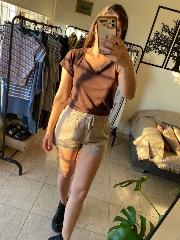 Producto - Short de gabardina