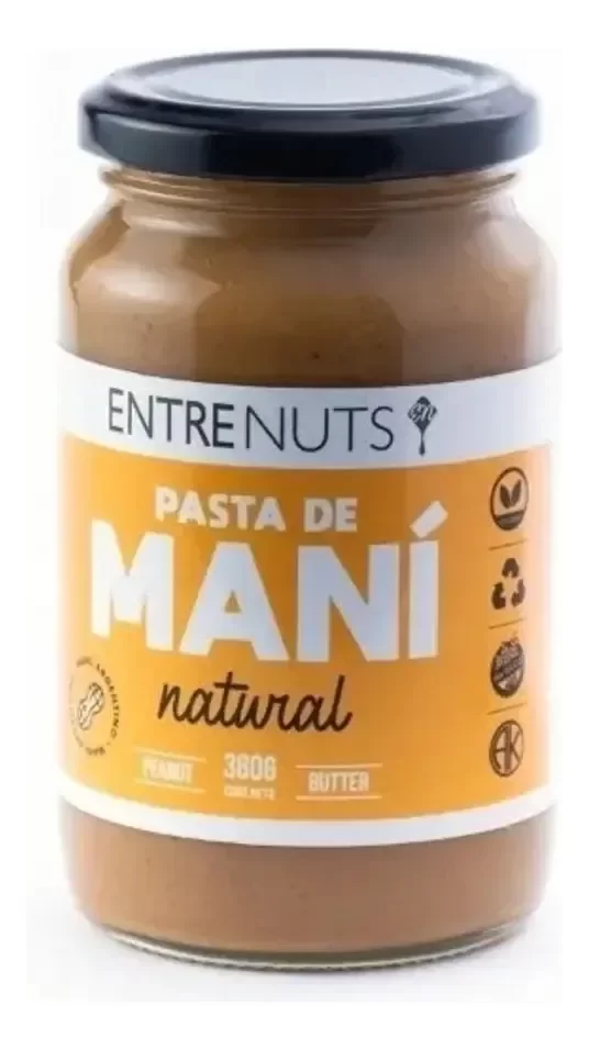 Producto - Pasta de Mani - 370gr ENTRENUTS - 2