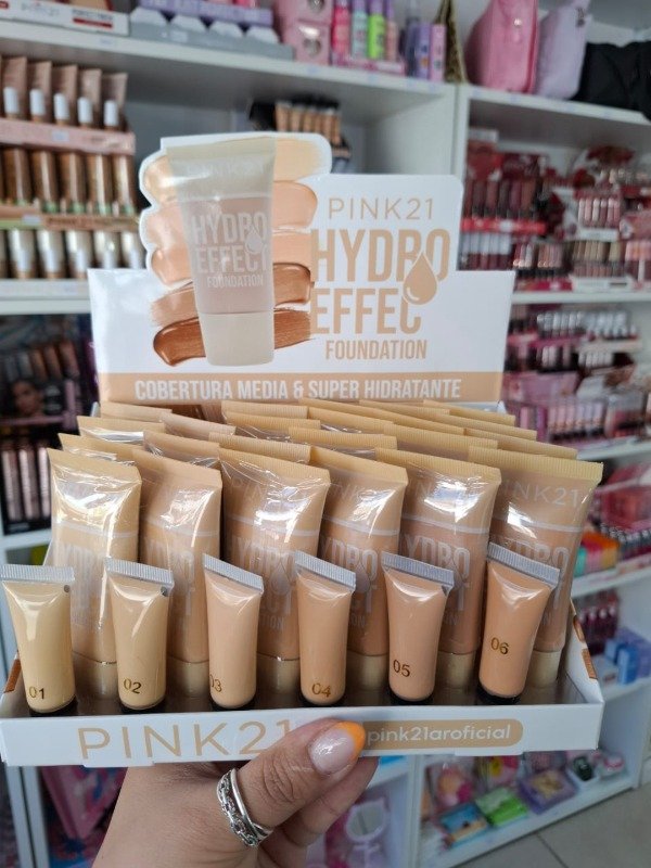 Producto - Base liquida pink 21 Hidro Efecto