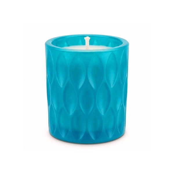 Producto - Vela Aromática 300 grs envase vidrio labrado color