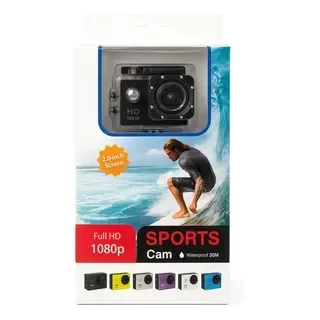 Producto - Camara Sport  Go Pro 1080p Full HD Negra - 0