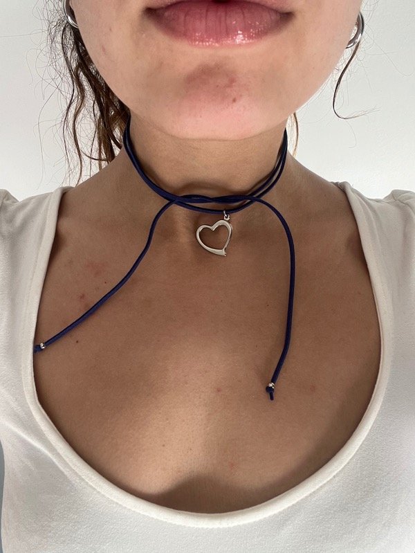 Producto - Lazo Azul Corazón