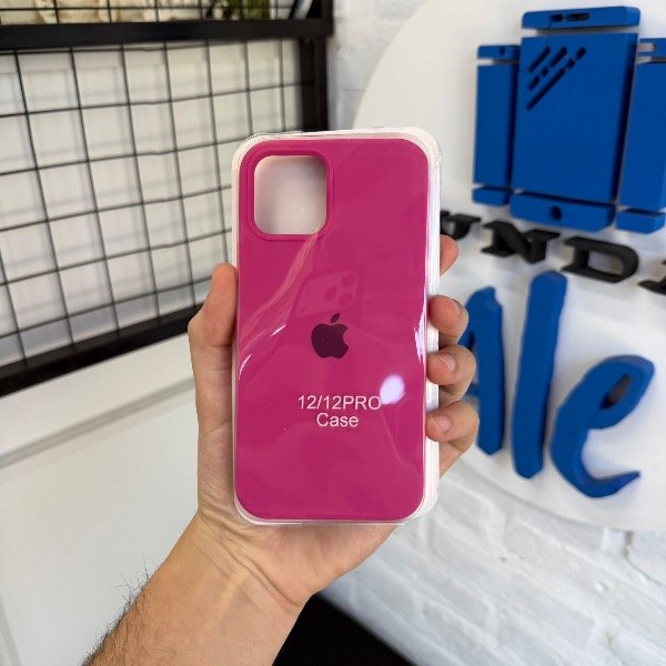 Producto - Silicone Case Rosa Chicle - iPhone 12/12 Pro