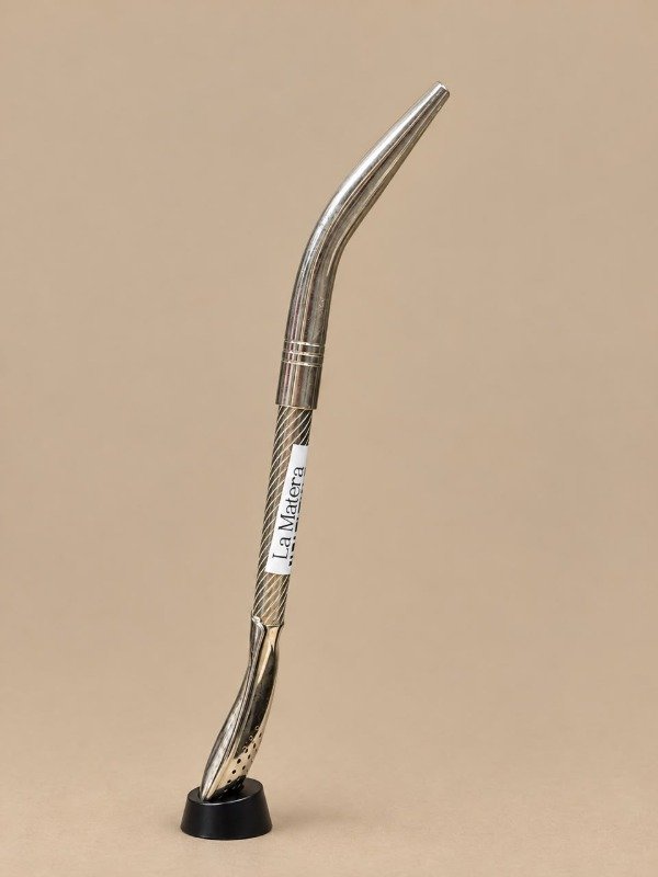 Producto - Bombilla de alpaca 17cm - 1