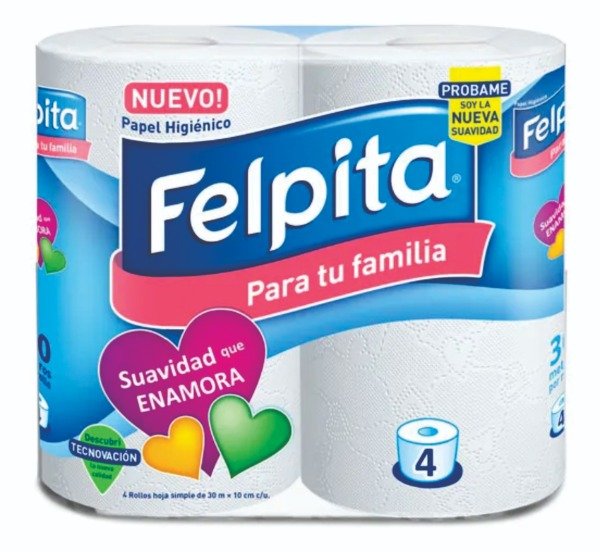 Producto - Higiénico Felpita 30 metros