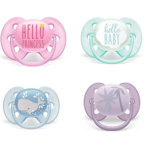 Producto - Chupete Avent Ultra Soft 6-18m x1 Estampados
