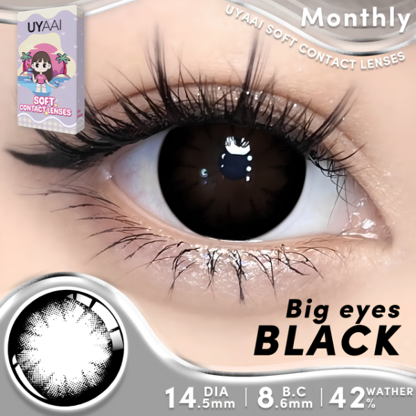 Producto - Big Eyes Black - UYAAI - 0