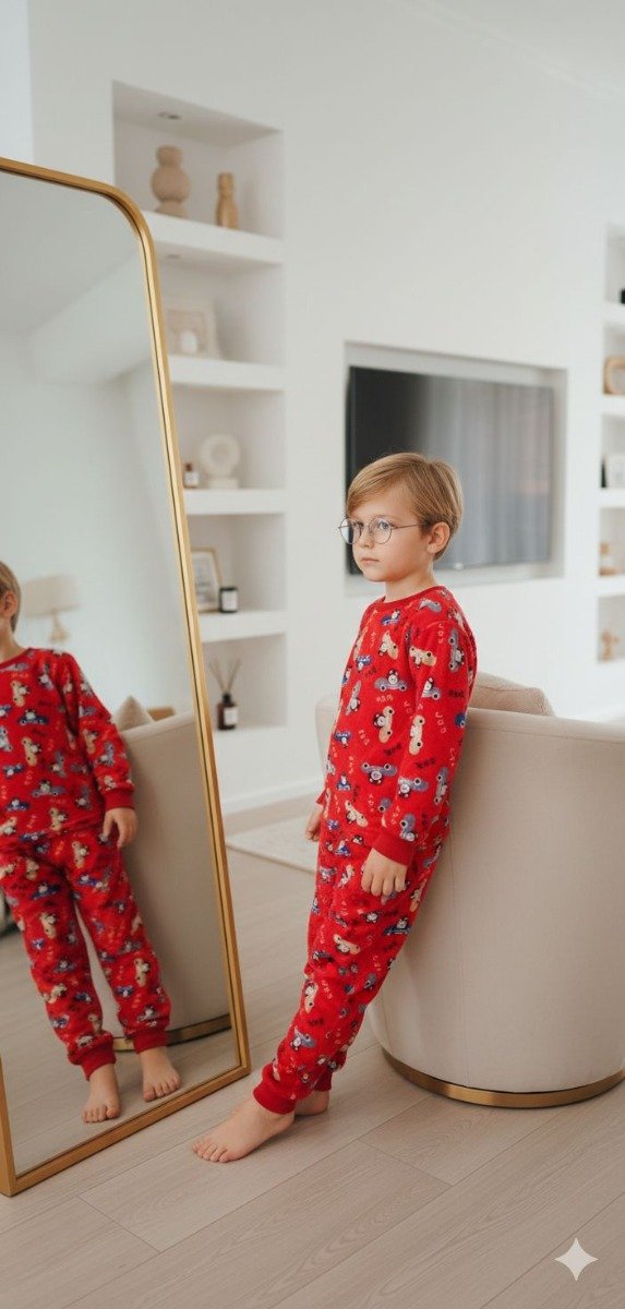 Producto - Pijama Niños Rojo