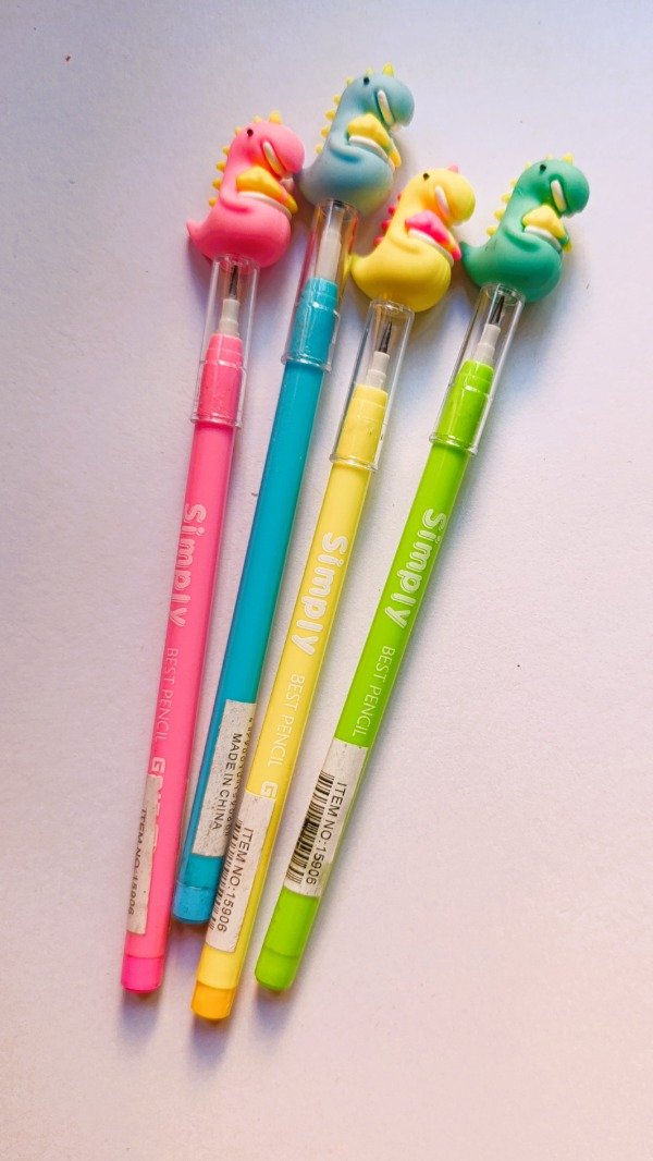 Producto - Portamina Dinos Pastel
