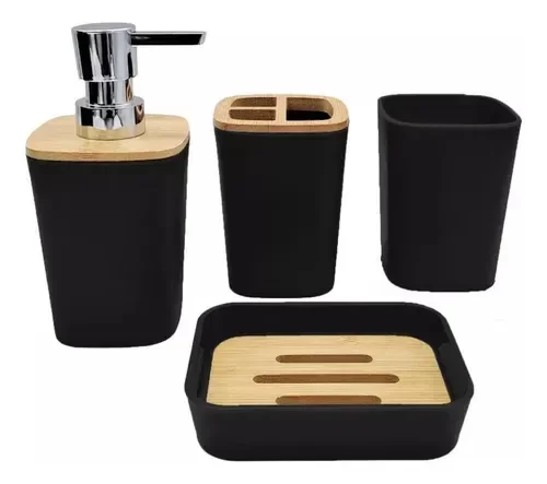 Producto - Set 4 Piezas Bambu N - 3