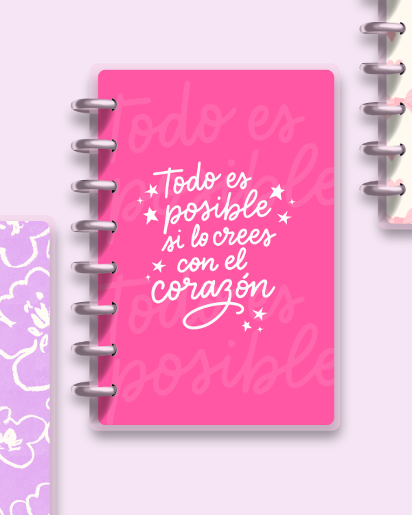 Producto - Planner Perpetuo A6 Elegí la forma de planificar tu día MOD20