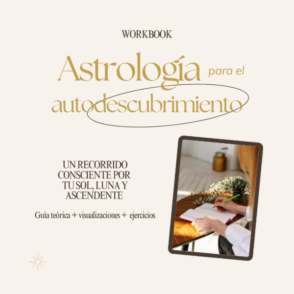 Producto - Workbook: Astrología para el autodescubrimiento