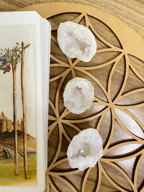 Producto - Geoda de Cuarzo Blanco mini