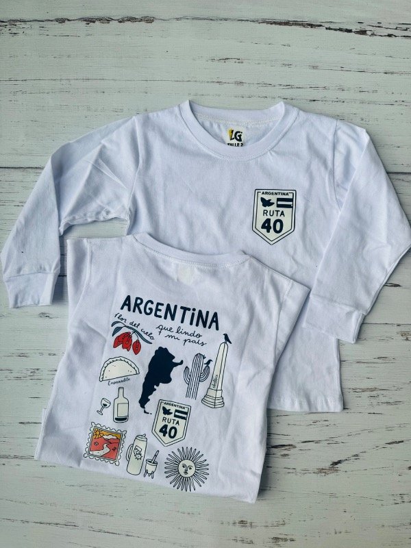 Producto - Remera manga larga Ruta 40 Argentina