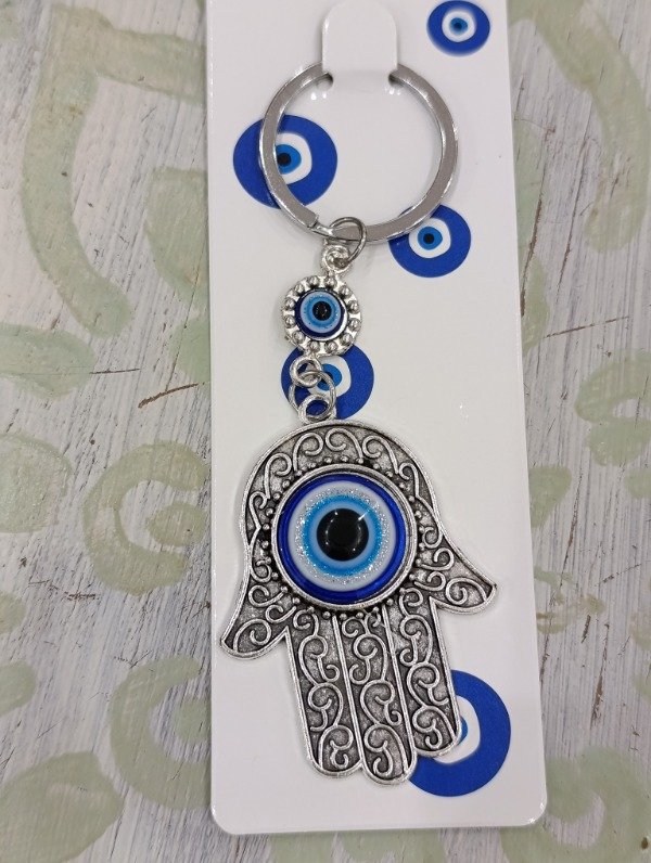 Producto - Llavero mano/ ojo turco