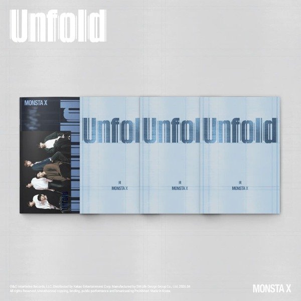 Producto - MONSTA X ALBUM UNFOLD [STANDARD VER]