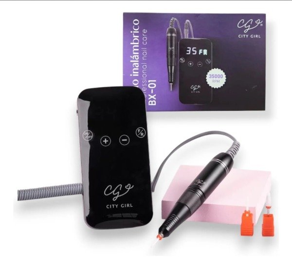 Producto - Torno City Girl 35.000 rpm Negro