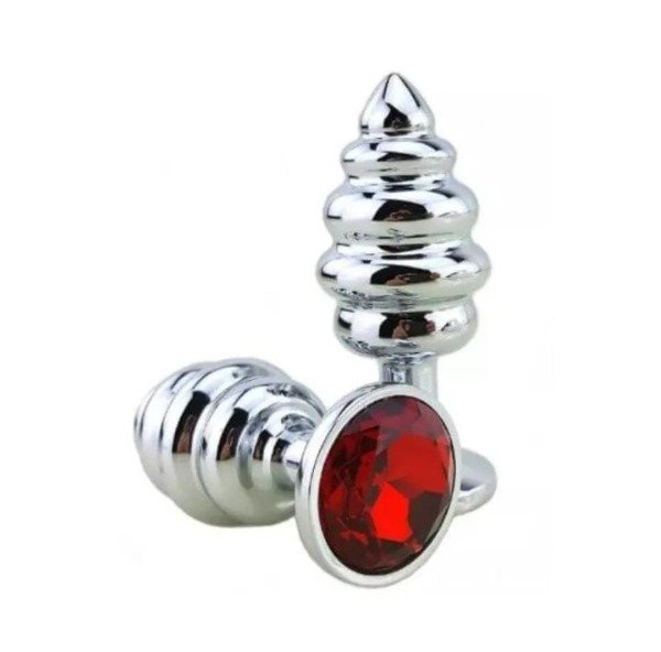 Producto - Plug anal acero abeja medium 8,2 x 3,4 cm