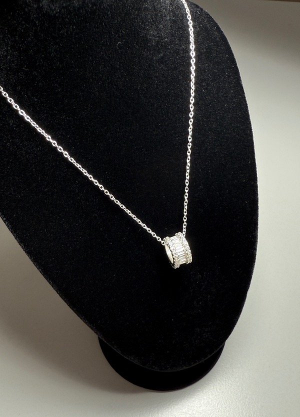 Producto - Cadenas con dije rolo con piedritas - 5