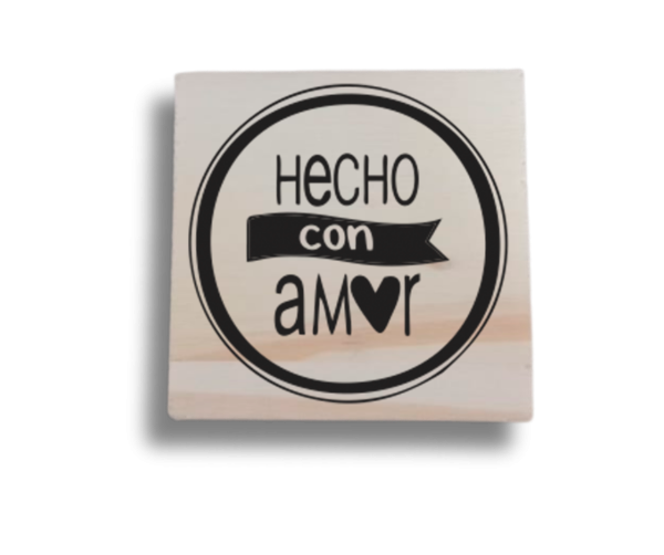 Producto - Sello Manual #19 - Hecho con amor