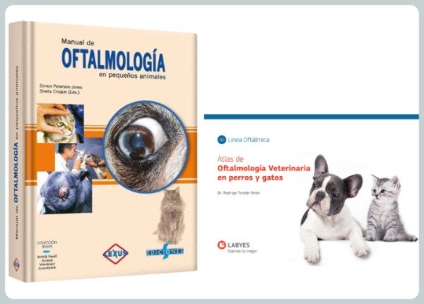 Producto - Manual de Oftalmología + Atlas Oftalmología en Perros y Gatos