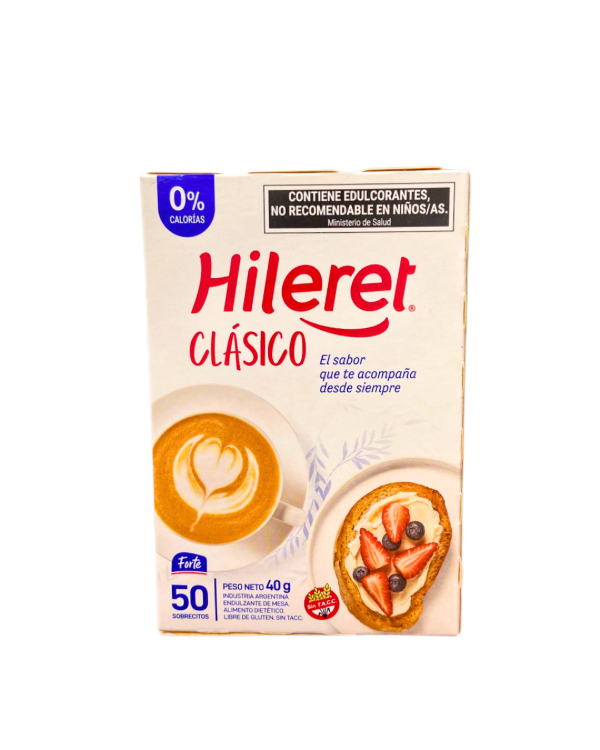 Producto - HILERET CLÁSICO FORTE 50 SOBRES
