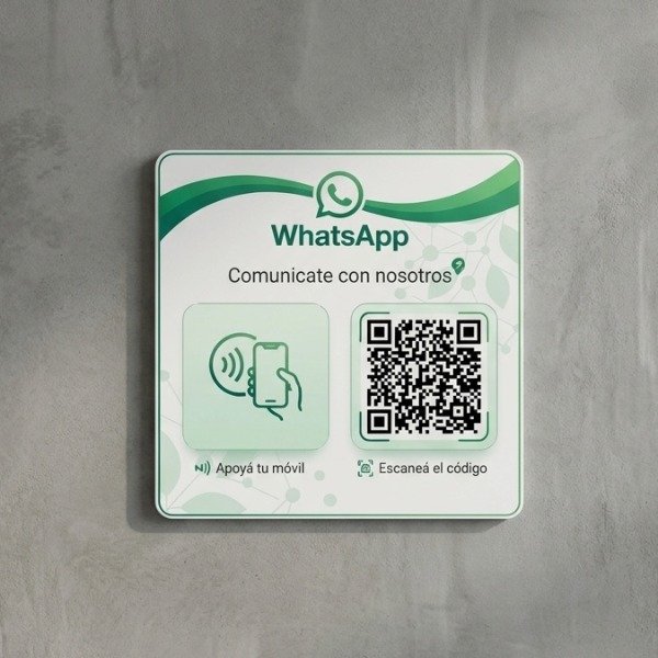 Producto - Expositor Whatsapp NFC y QR - 0