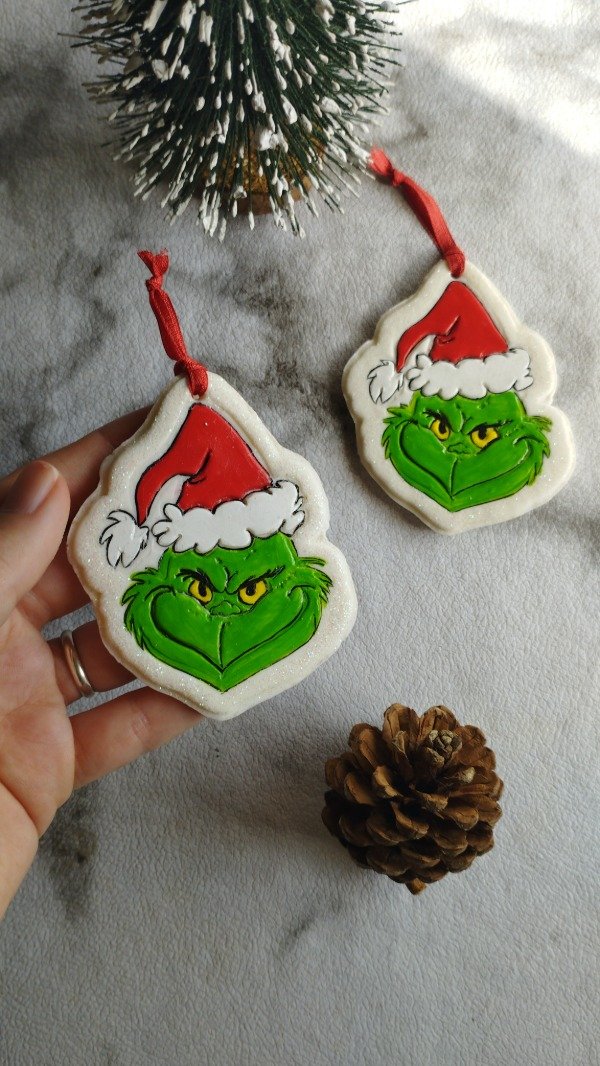 Producto - Adornos Grinch x2