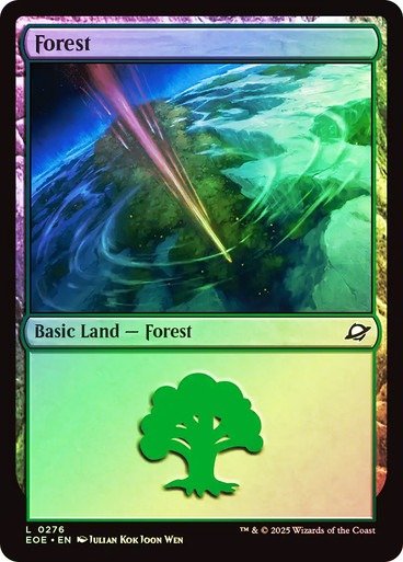 Producto - Forest 276 Foil  Edge of Eternities