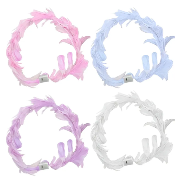 Producto - Corona de plumas x1