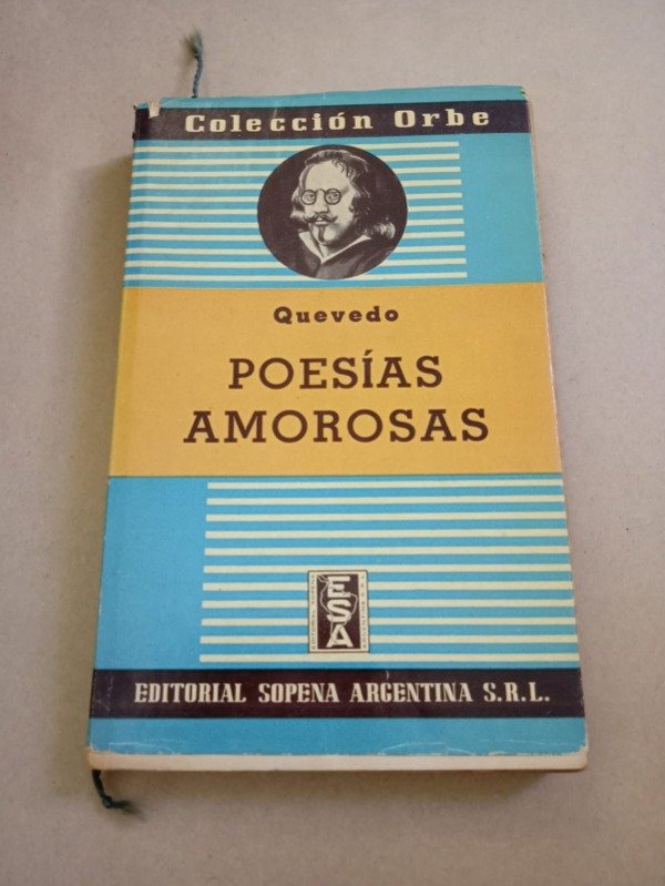 Producto - Poesías amorosas - Quevedo - Sopena 1940