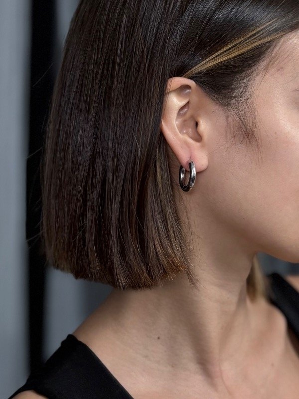 Producto - Aros BIG PLATEADO