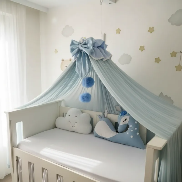 Producto - Dosel Tul de Novia Celeste - 2