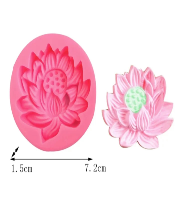Producto - Molde flor de loto mediana (W)