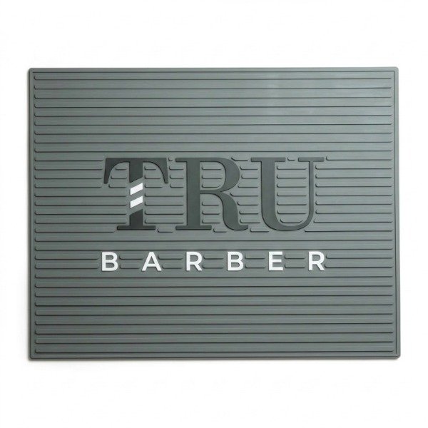 Producto - Alfombra Profesional Tru Barber Grande Gris