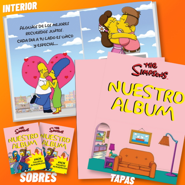 Producto - ALBUM DE FIGURITAS - LOS SIMPSONS - (4 USD)