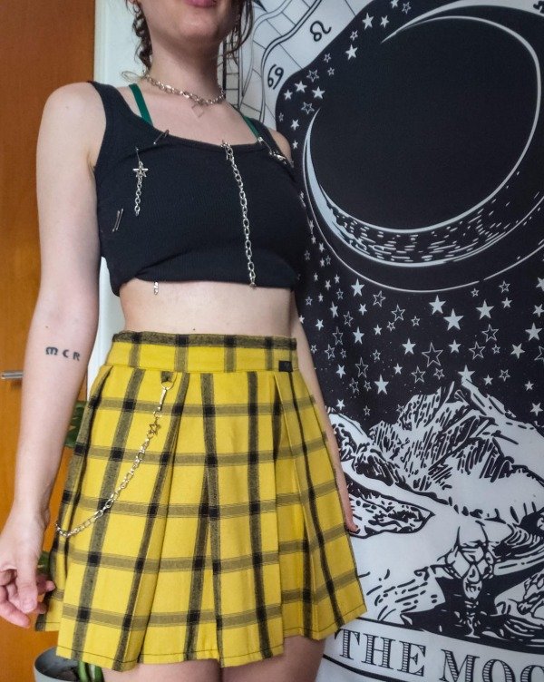 Producto - Pollera Tableada Eleven