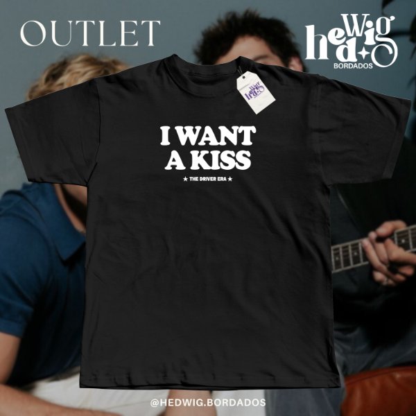 Producto - Remera I Want A Kiss The Driver Era - NEGRA
