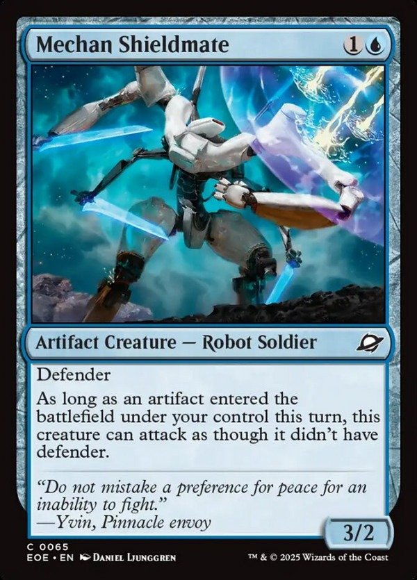 Producto - Mechan Shieldmate  Edge of Eternities