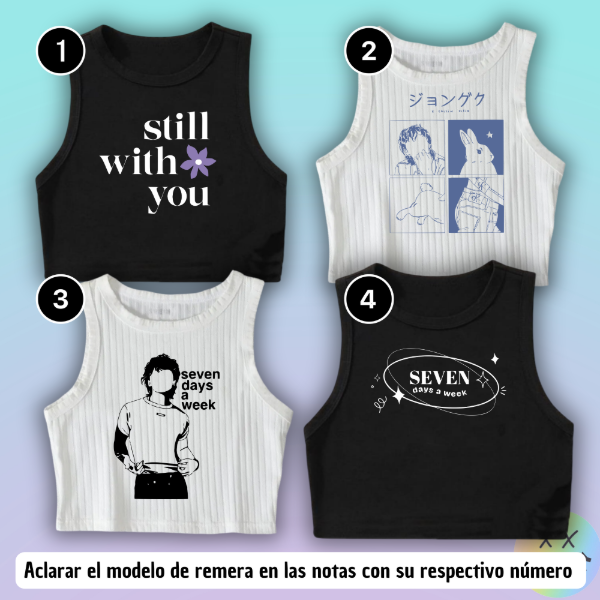 Producto - Musculosas Jungkook #1